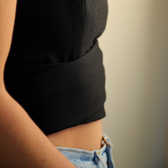 C/MEO Collective Black Crop Top - Picture 6 of 13